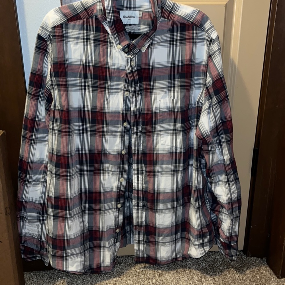 Goodiellow & co flannel good quality, only worn twice